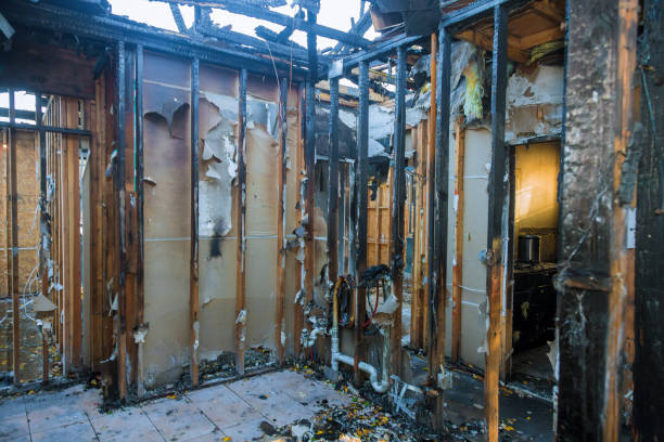 Professional Soot Cleanup technician working in Beaver, UT